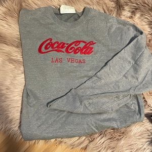 Coca Cola Las Vegas Fleece Crew Neck Sweatshirt